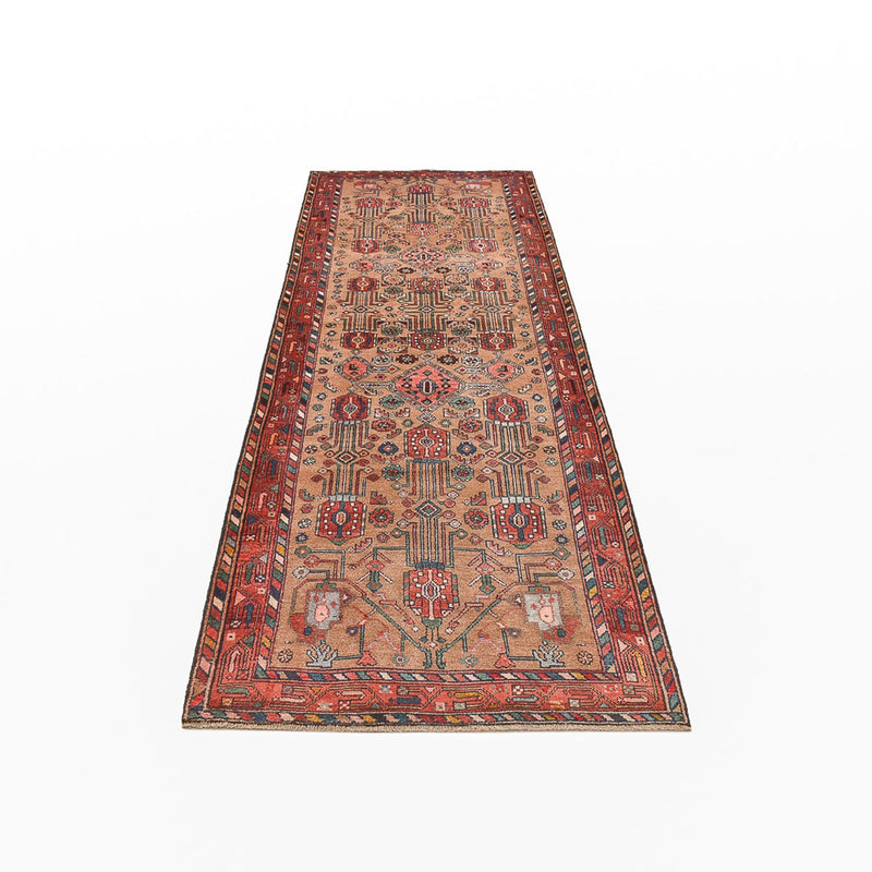 Tapis de couloir Tapis persan - Nomadic - 319 x 112 cm - multicolore