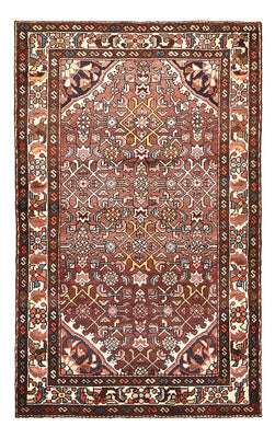 Tapis persan - Nomadic - 143 x 87 cm - rouge clair