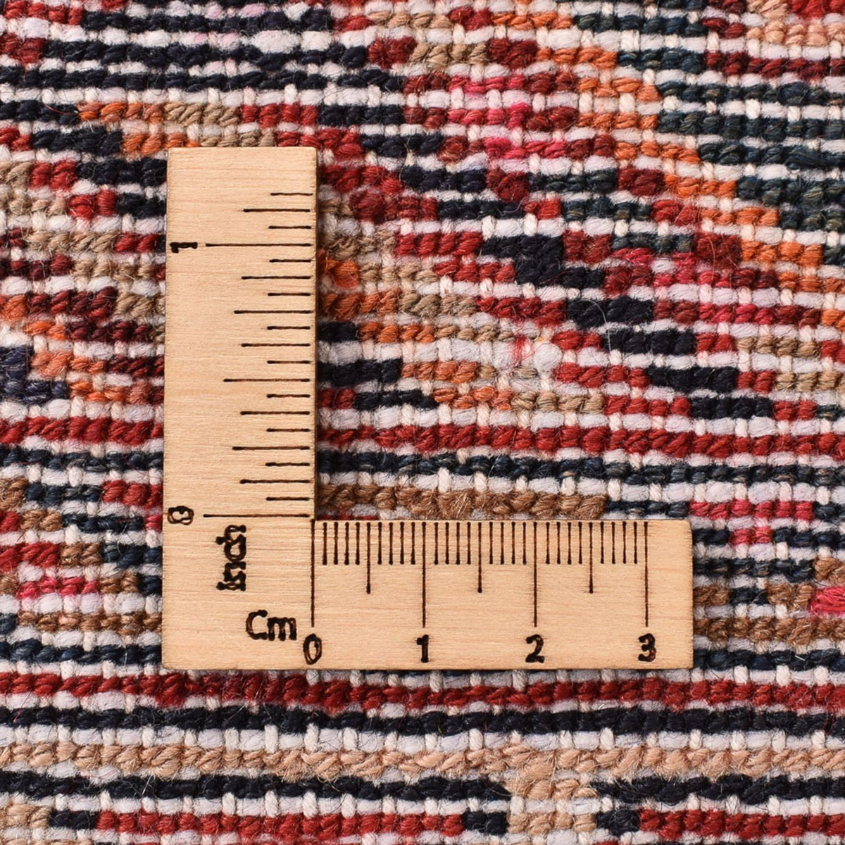 Tapis persan - Nomadic - 140 x 97 cm - rouge clair