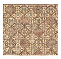 Tapis vintage - 233 x 233 cm - sable