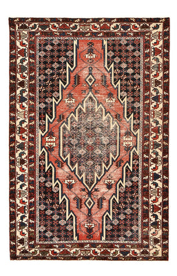Tapis vintage - 200 x 128 cm - multicolore