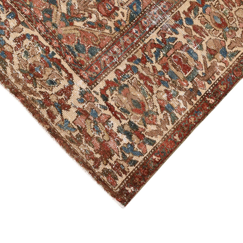 Tapis vintage - 202 x 150 cm - beige foncé