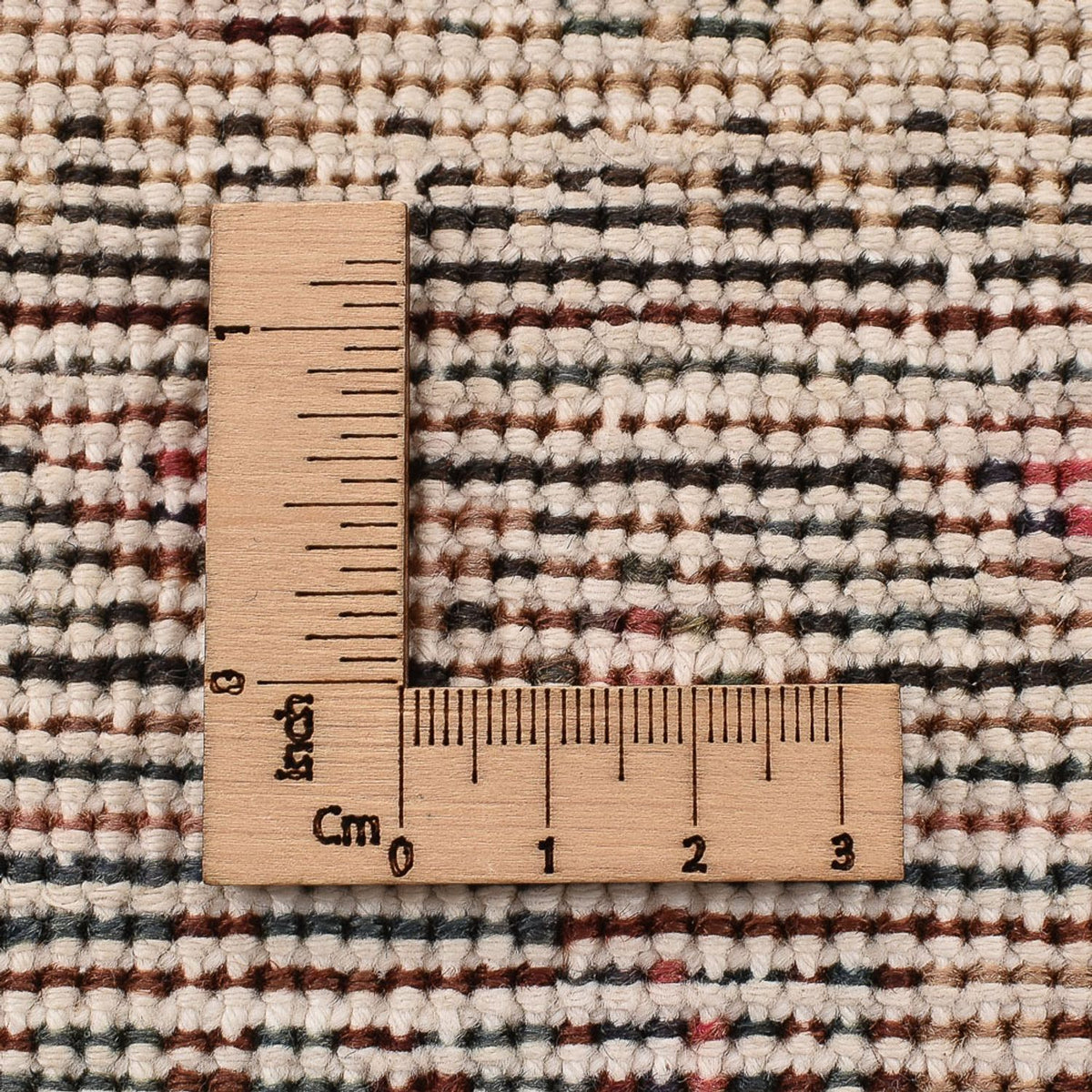 Tapis vintage - 210 x 148 cm - beige foncé