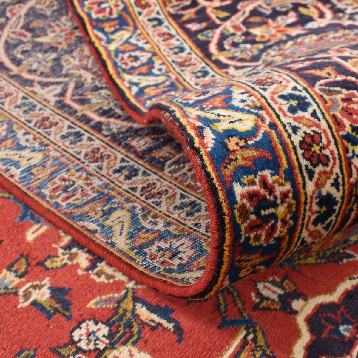 Tapis persan - Keshan - 387 x 285 cm - rouge