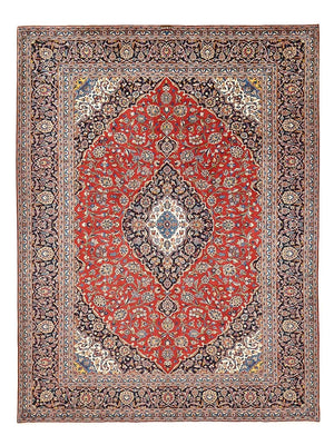 Tapis persan - Keshan - 405 x 305 cm - rouge