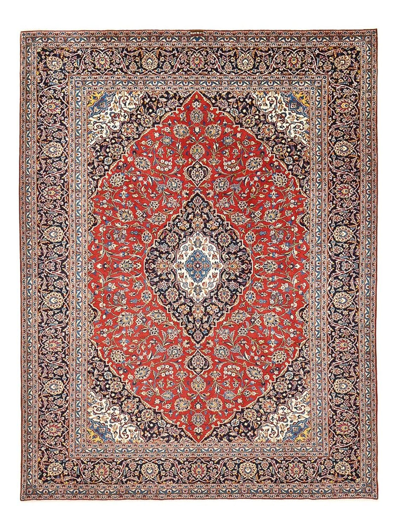 Tapis persan - Keshan - 405 x 305 cm - rouge