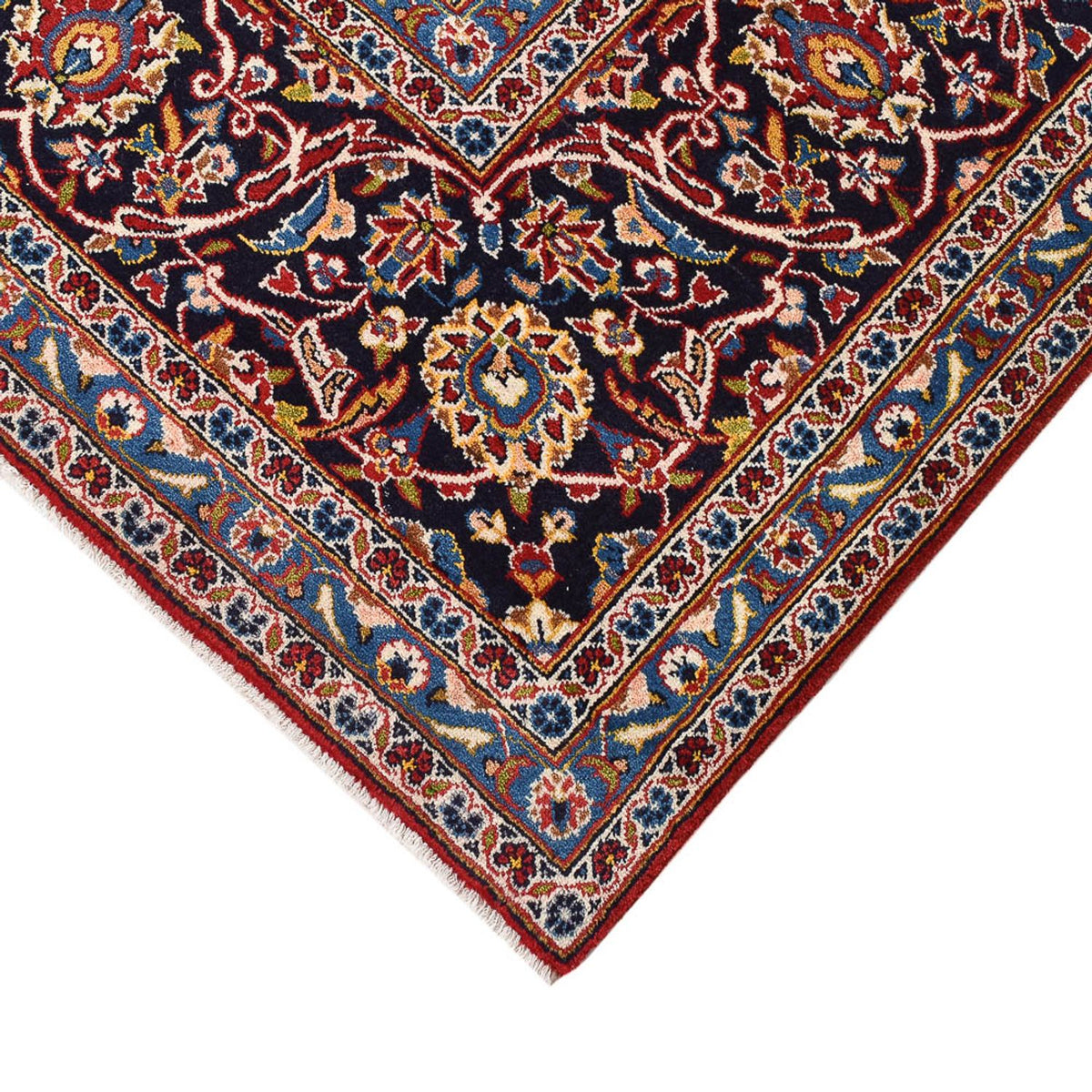Tapis persan - Keshan - 405 x 305 cm - rouge