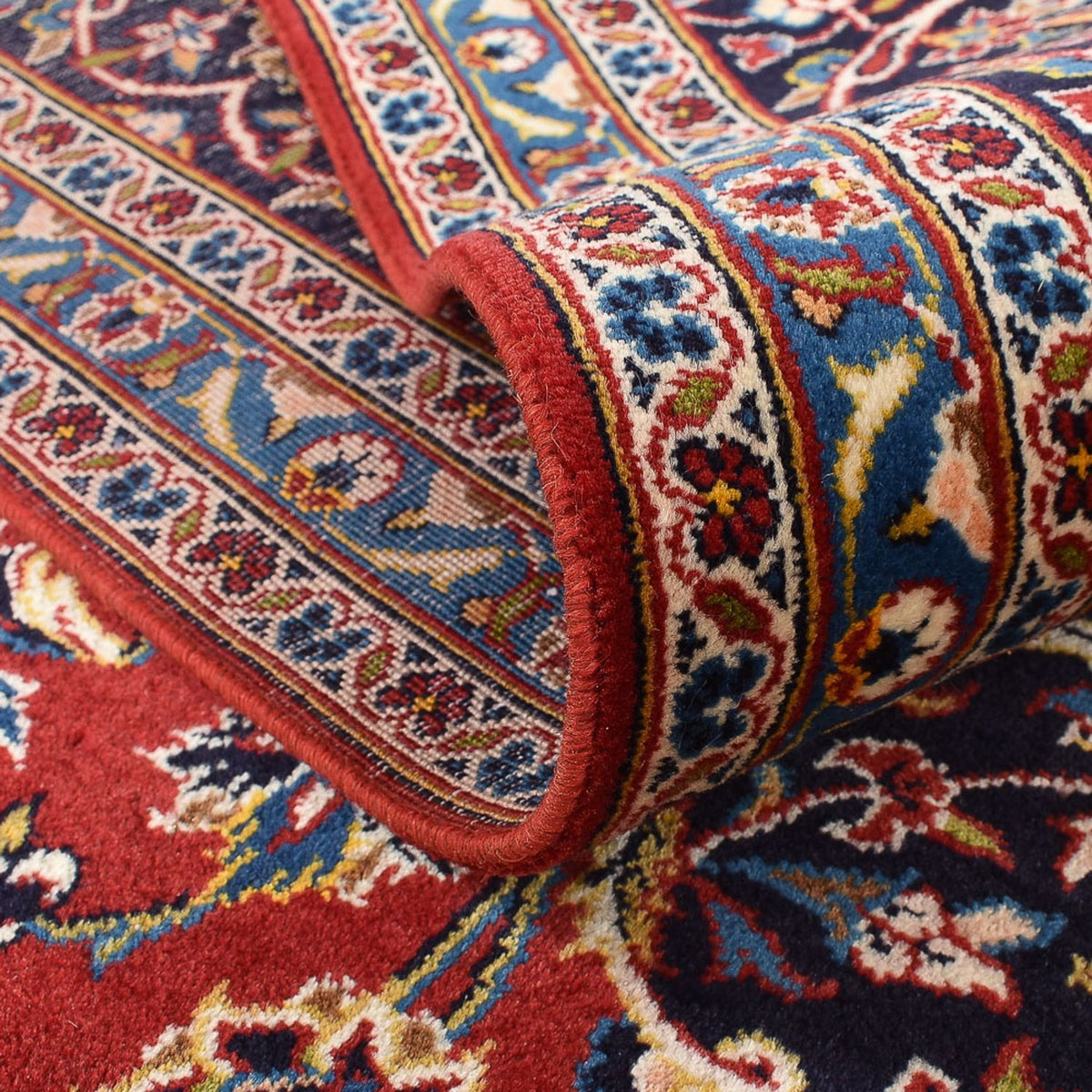 Tapis persan - Keshan - 405 x 305 cm - rouge