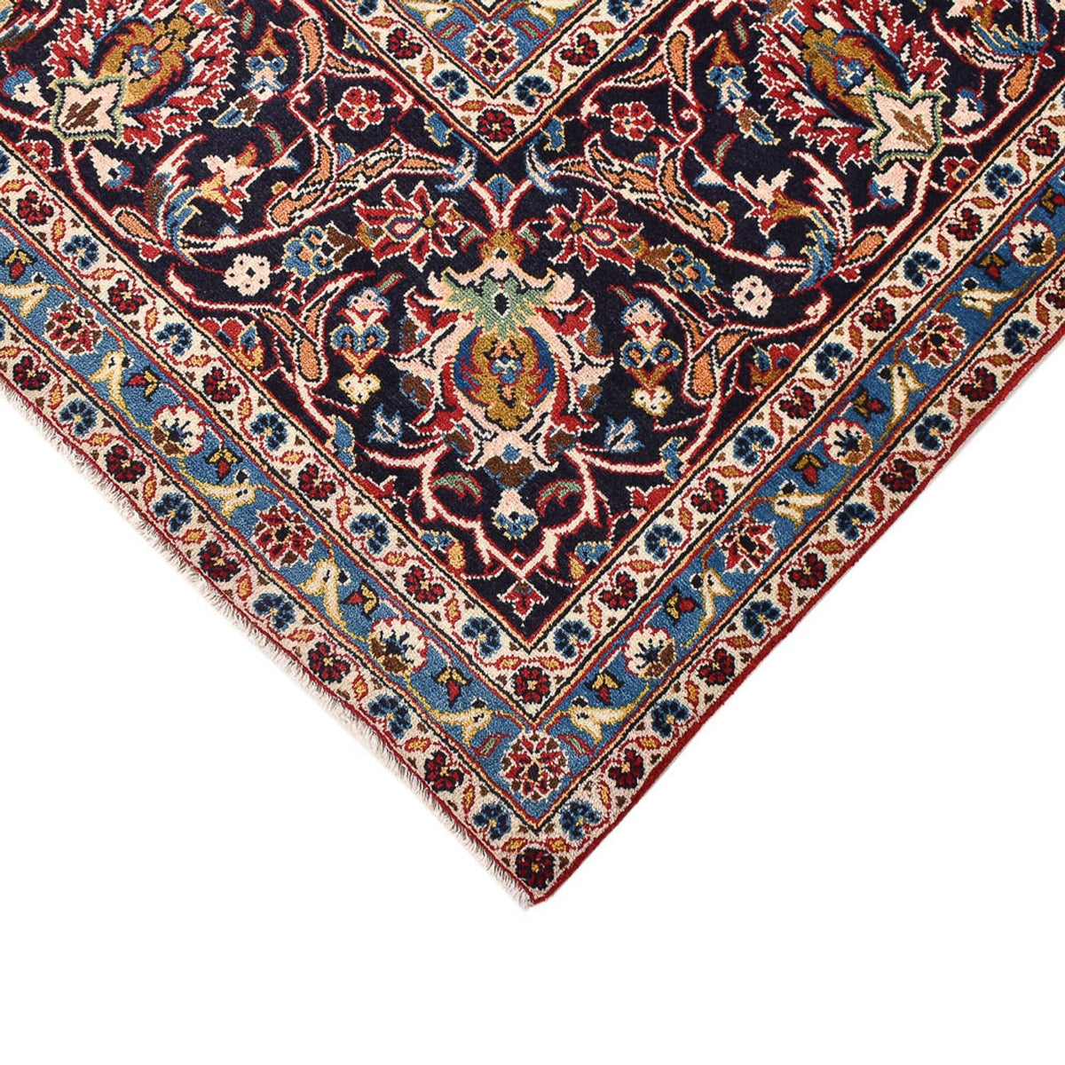 Tapis persan - Keshan - 403 x 287 cm - rouge