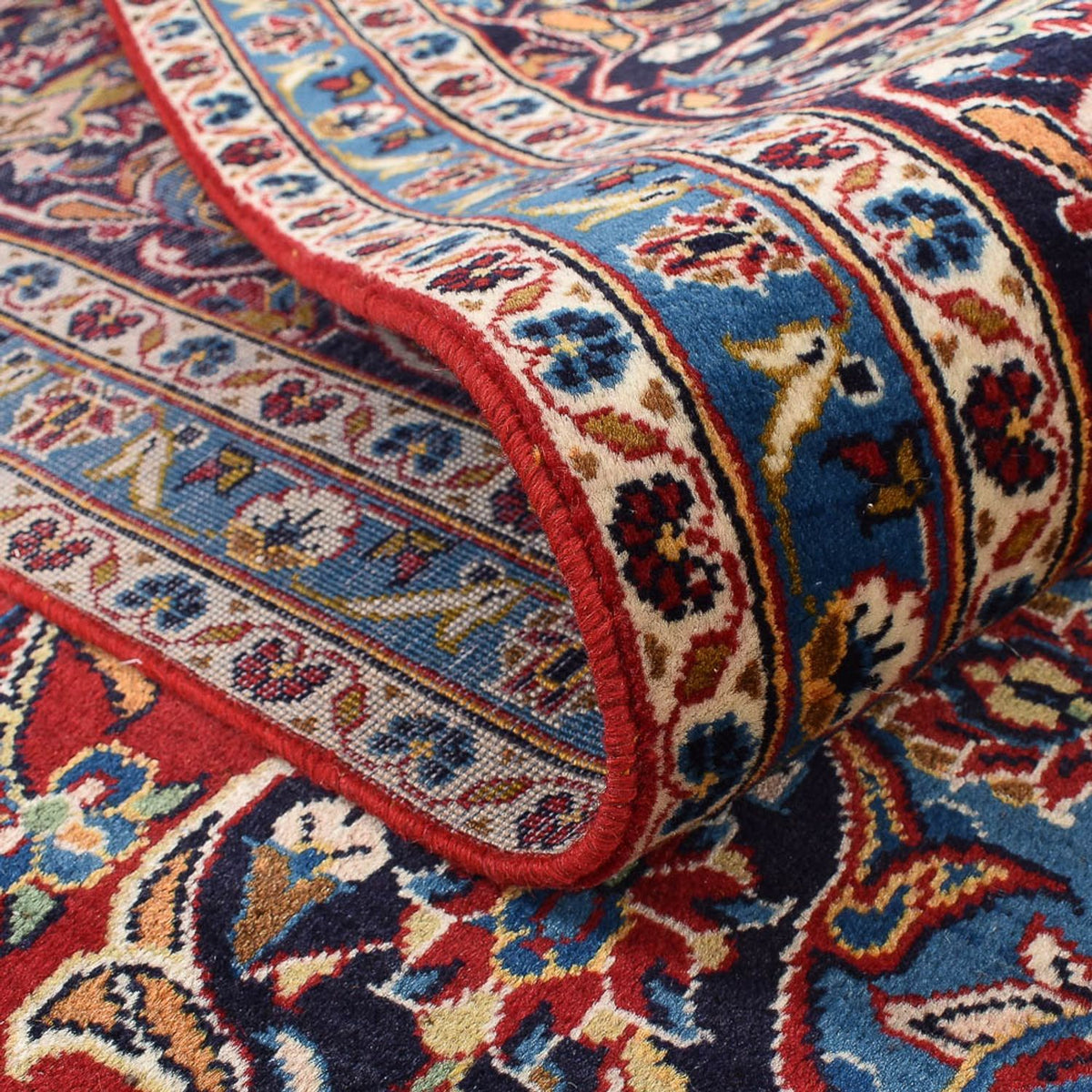 Tapis persan - Keshan - 403 x 287 cm - rouge