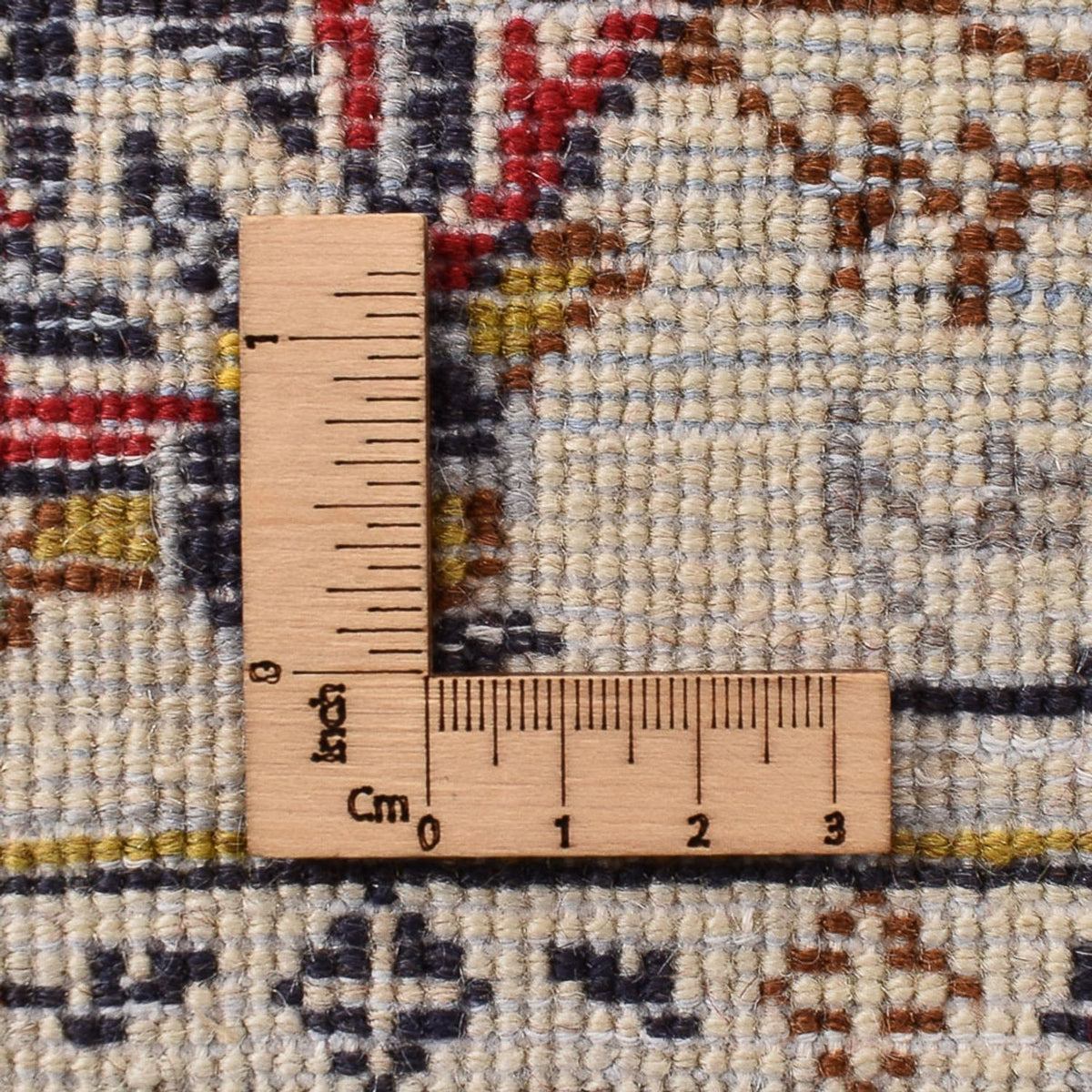 Tapis persan - Keshan - 296 x 198 cm - beige