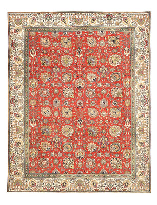 Tapis persan - Tabriz - 373 x 284 cm - rouge