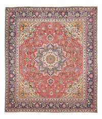 Tapis persan - Tabriz - 374 x 300 cm - rouge