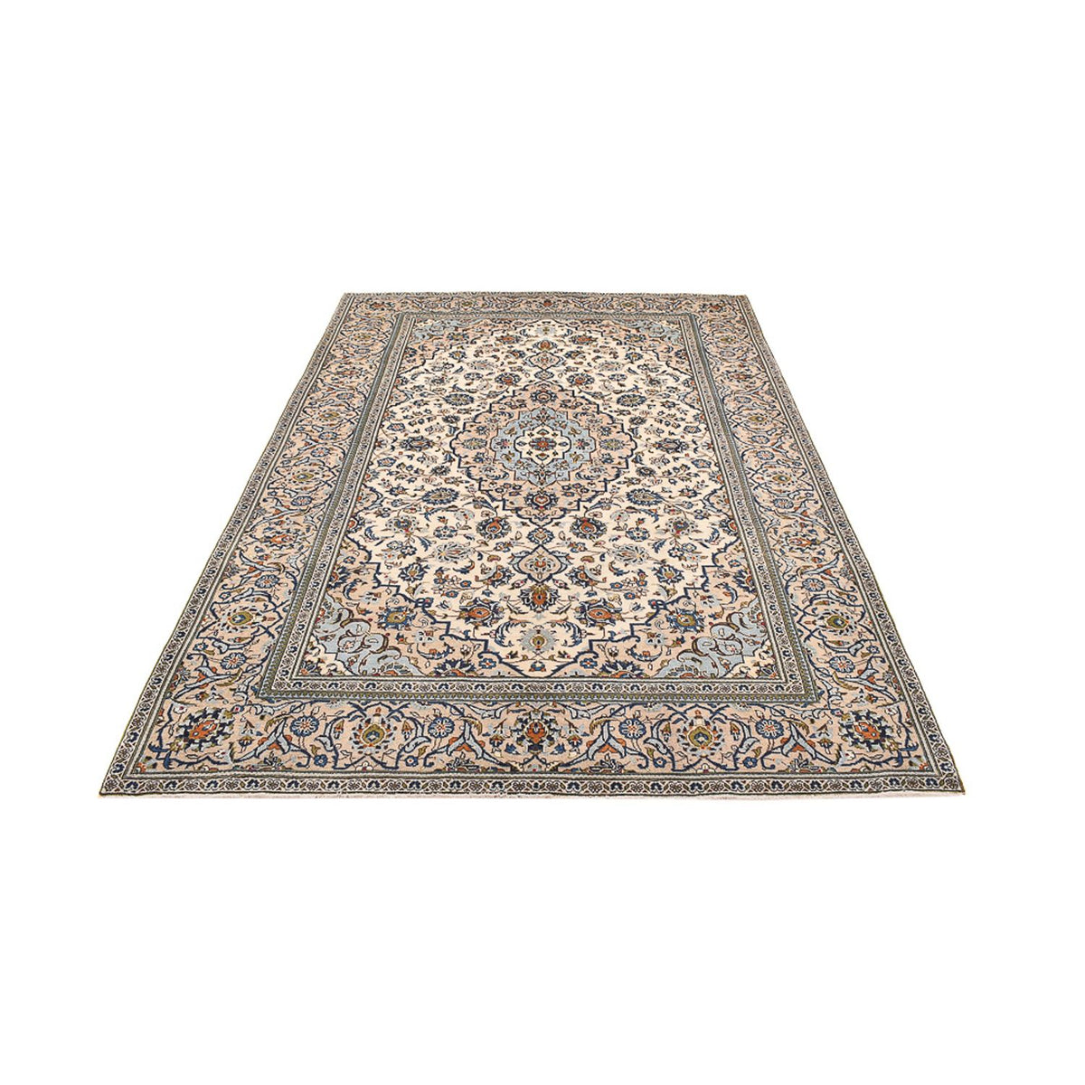Tapis persan - Keshan - 300 x 195 cm - sable