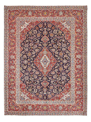 Tapis persan - Keshan - 340 x 255 cm - rouge foncé