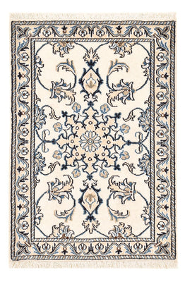 Tapis persan - Nain - 89 x 60 cm - crème