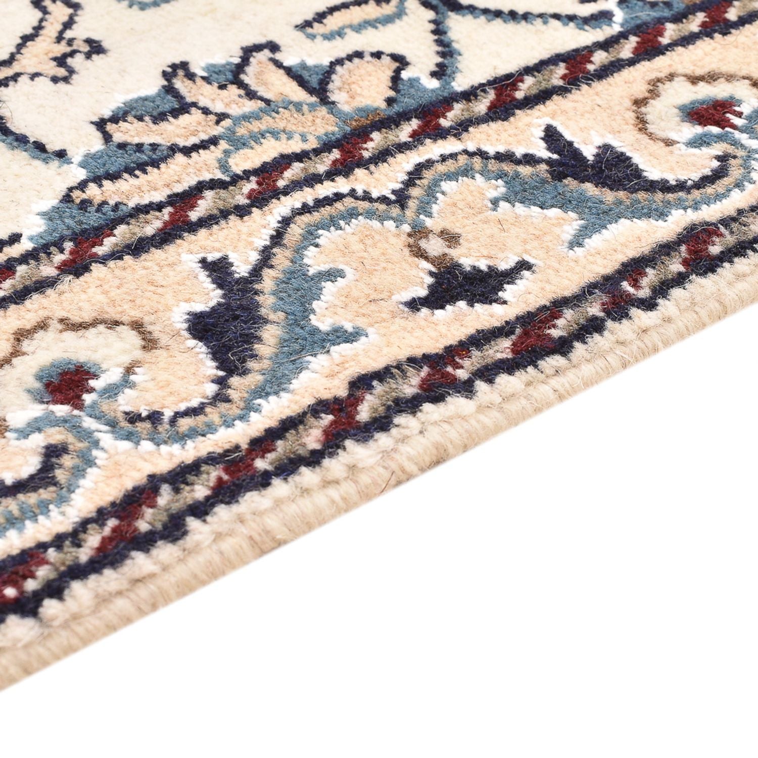 Tapis persan - Nain - 89 x 61 cm - crème