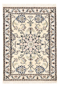 Tapis persan - Nain - 87 x 57 cm - beige