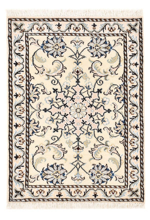 Tapis persan - Nain - 87 x 57 cm - beige