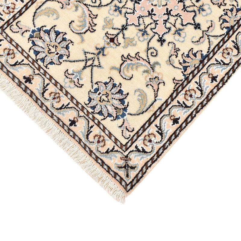 Tapis persan - Nain - 87 x 57 cm - beige