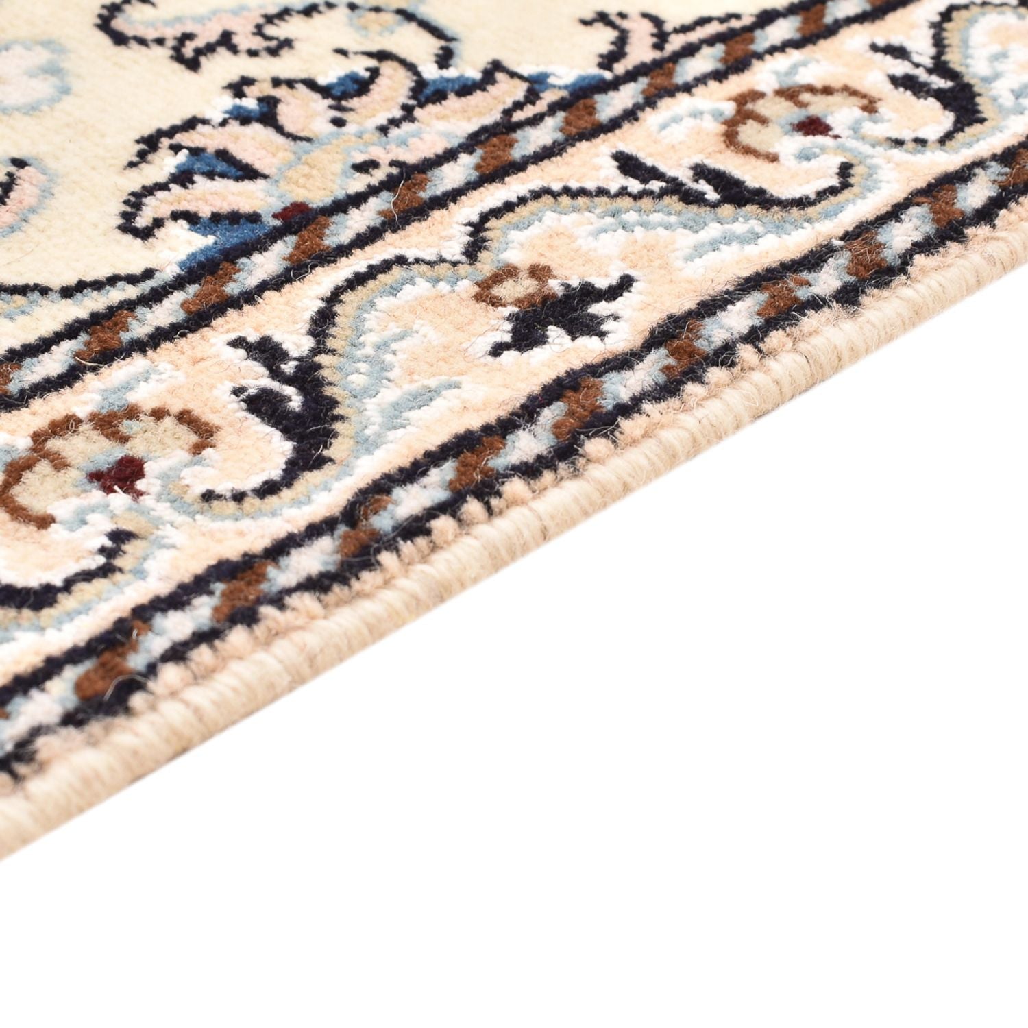 Tapis persan - Nain - 87 x 57 cm - beige