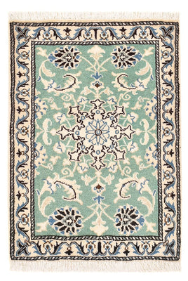 Tapis persan - Nain - 87 x 59 cm - vert clair