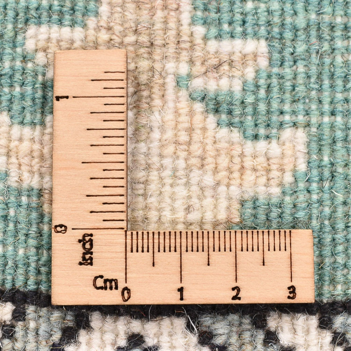 Tapis persan - Nain - 87 x 59 cm - vert clair