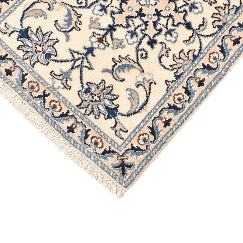 Tapis persan - Nain - 85 x 60 cm - crème