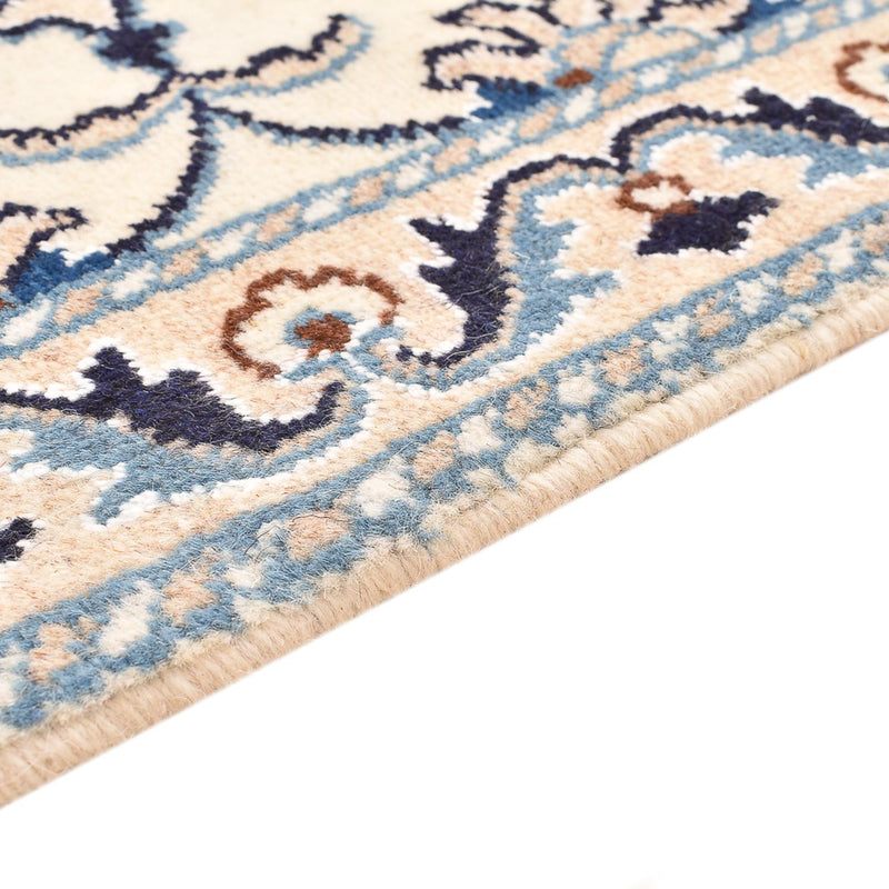 Tapis persan - Nain - 85 x 60 cm - crème