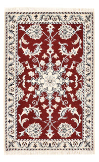 Tapis persan - Nain - 94 x 60 cm - rouge