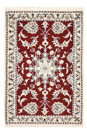 Tapis persan - Nain - 93 x 61 cm - rouge