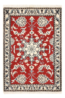 Tapis persan - Nain - 87 x 59 cm - rouge