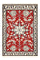 Tapis persan - Nain - 87 x 59 cm - rouge