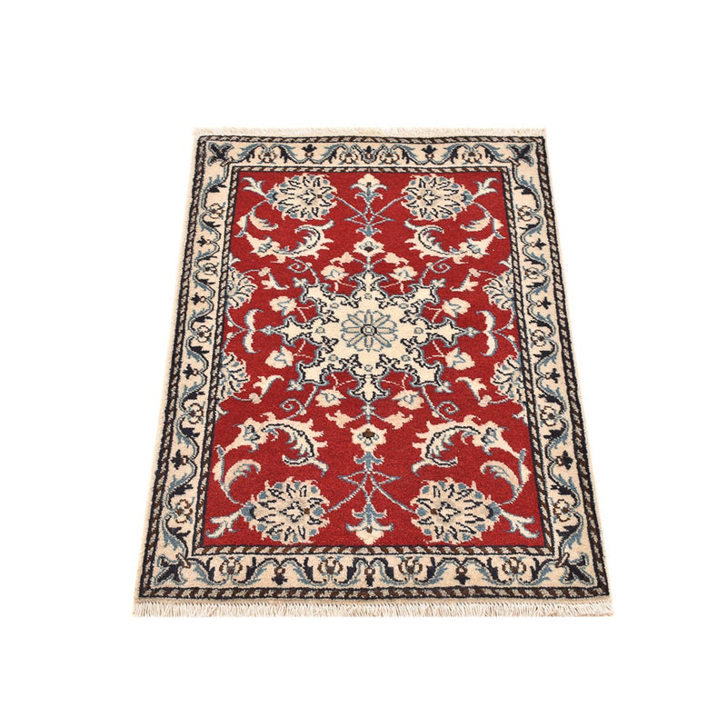 Tapis persan - Nain - 87 x 59 cm - rouge
