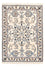 Tapis persan - Nain - 85 x 58 cm - crème