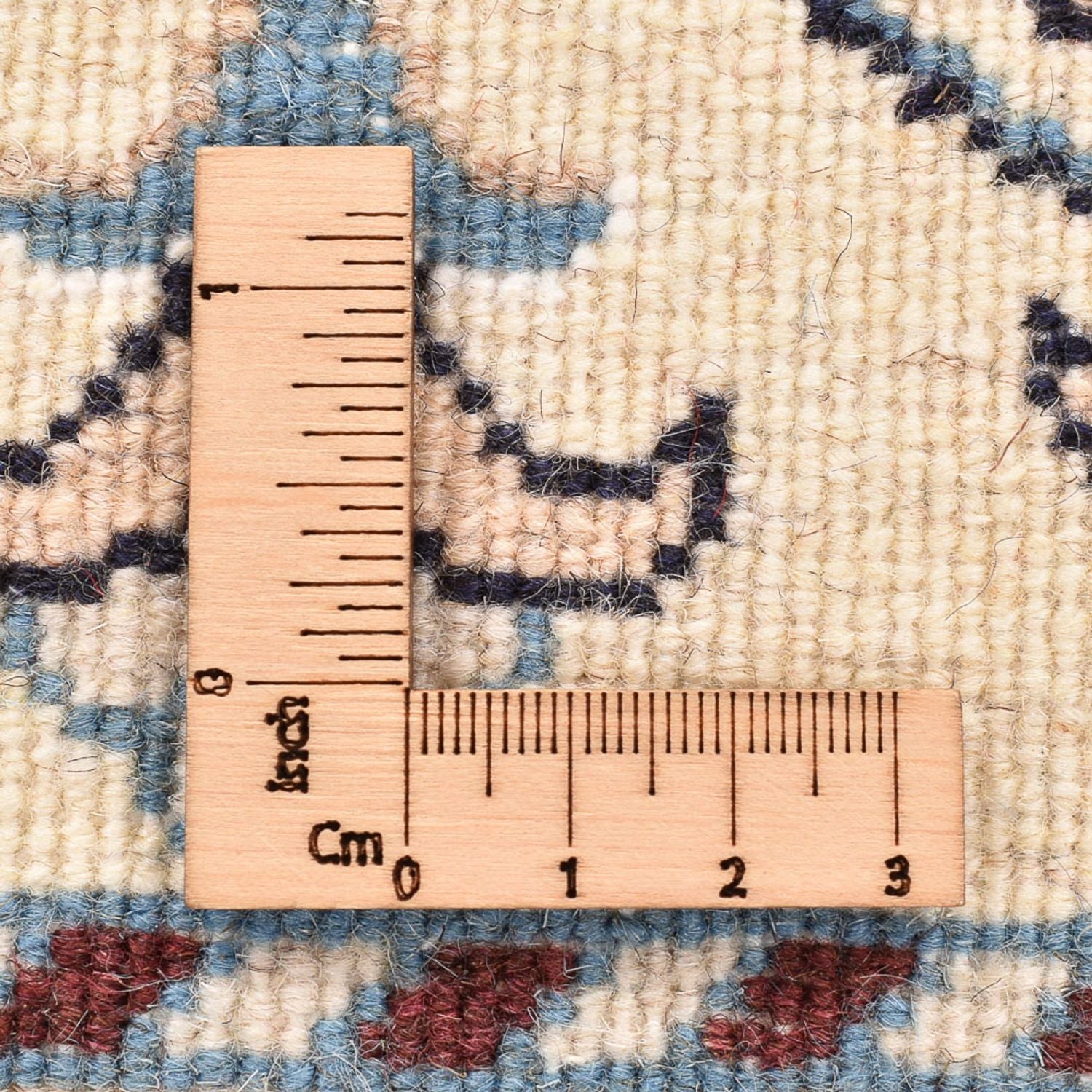 Tapis persan - Nain - 85 x 58 cm - crème