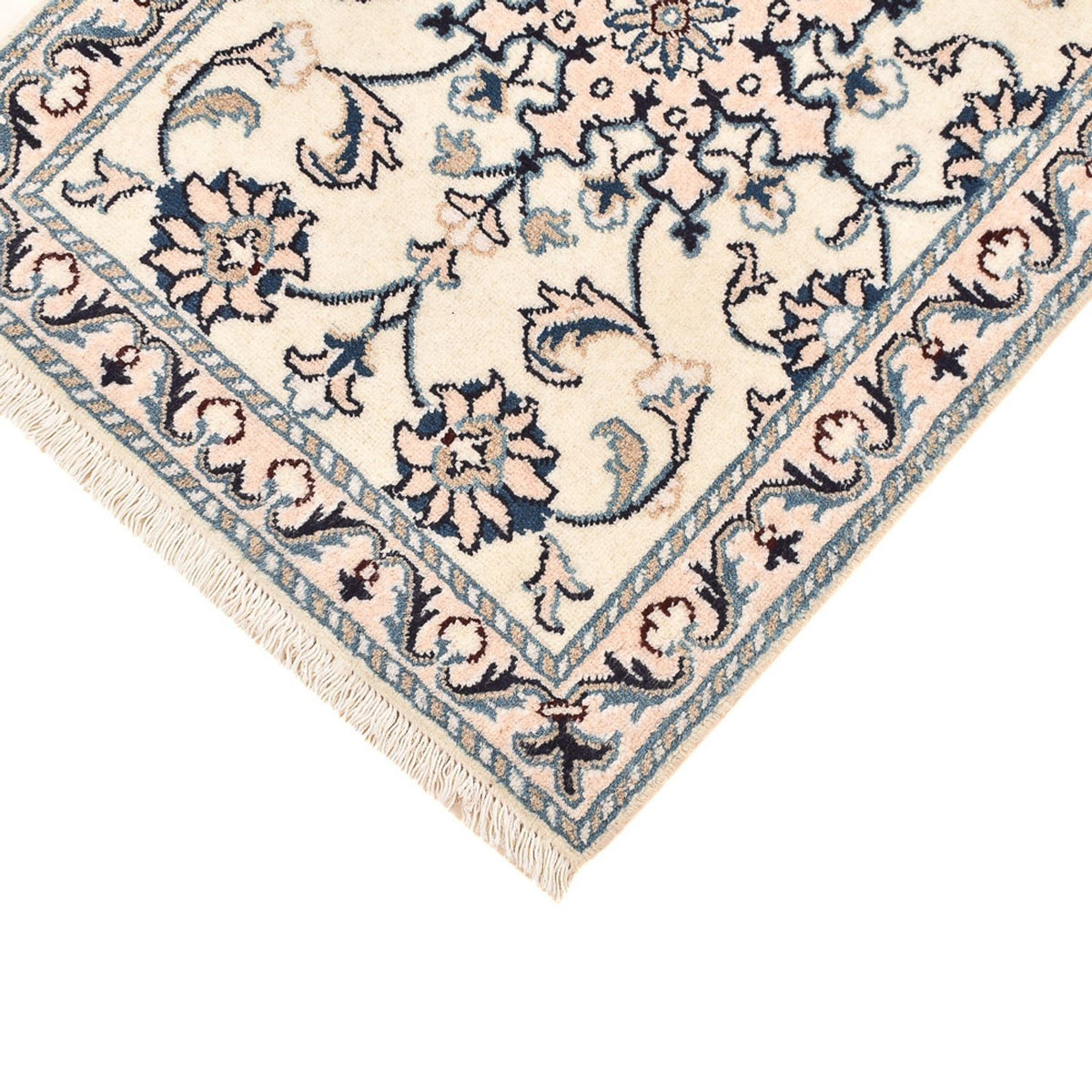 Tapis persan - Nain - 84 x 58 cm - crème