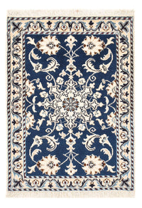 Tapis persan - Nain - 85 x 60 cm - bleu