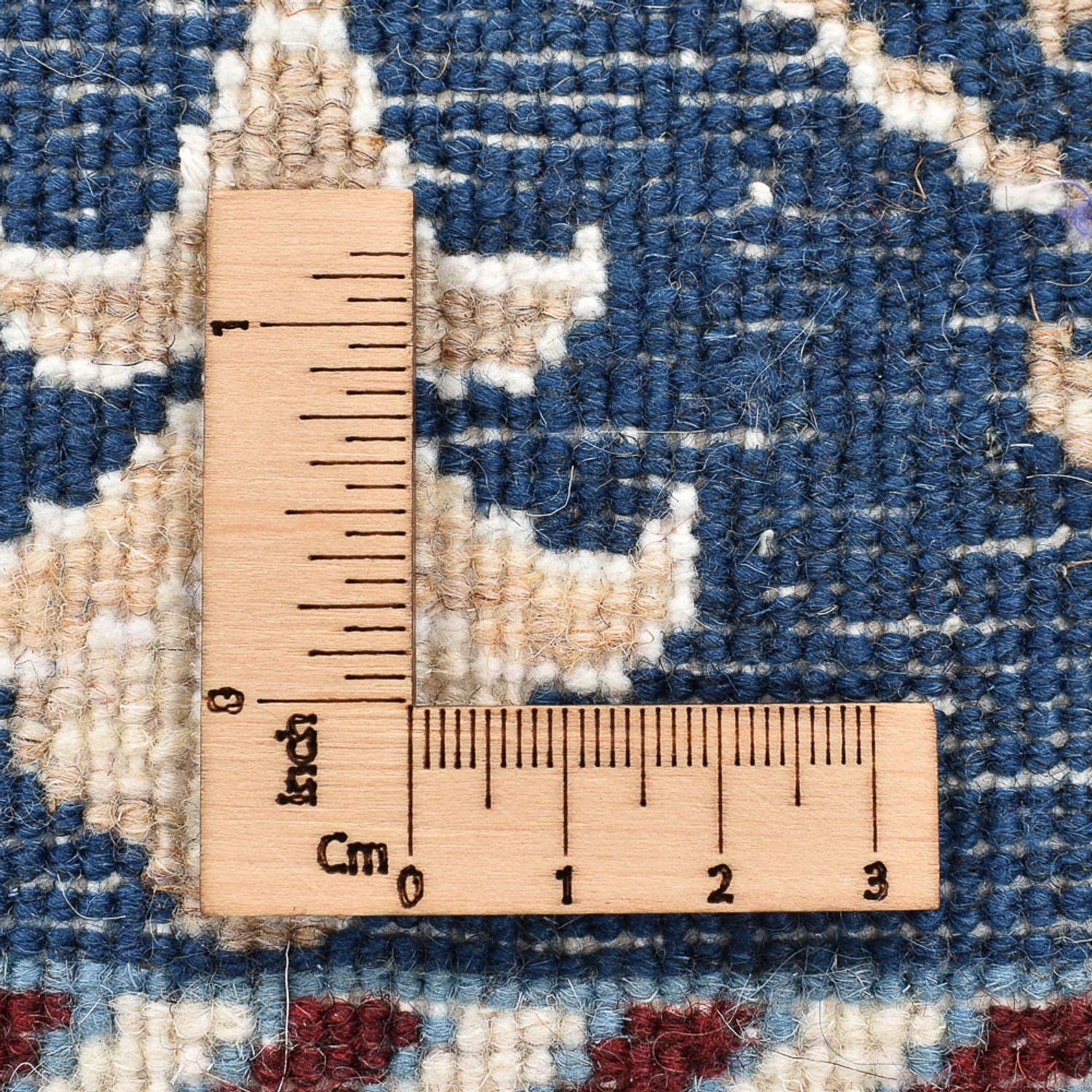 Tapis persan - Nain - 85 x 60 cm - bleu