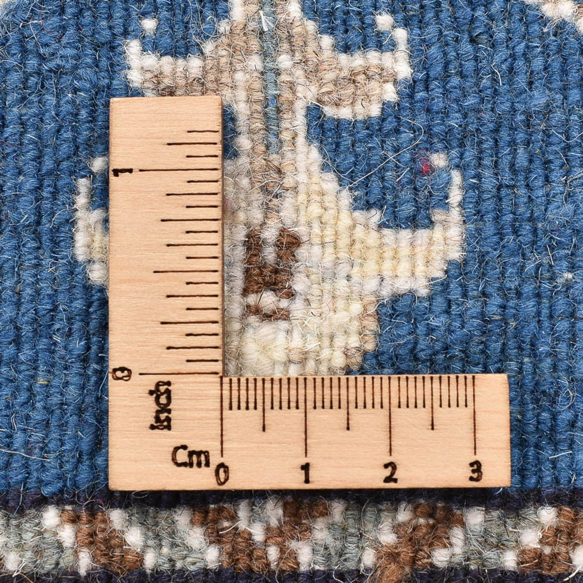 Tapis persan - Nain - 90 x 58 cm - bleu