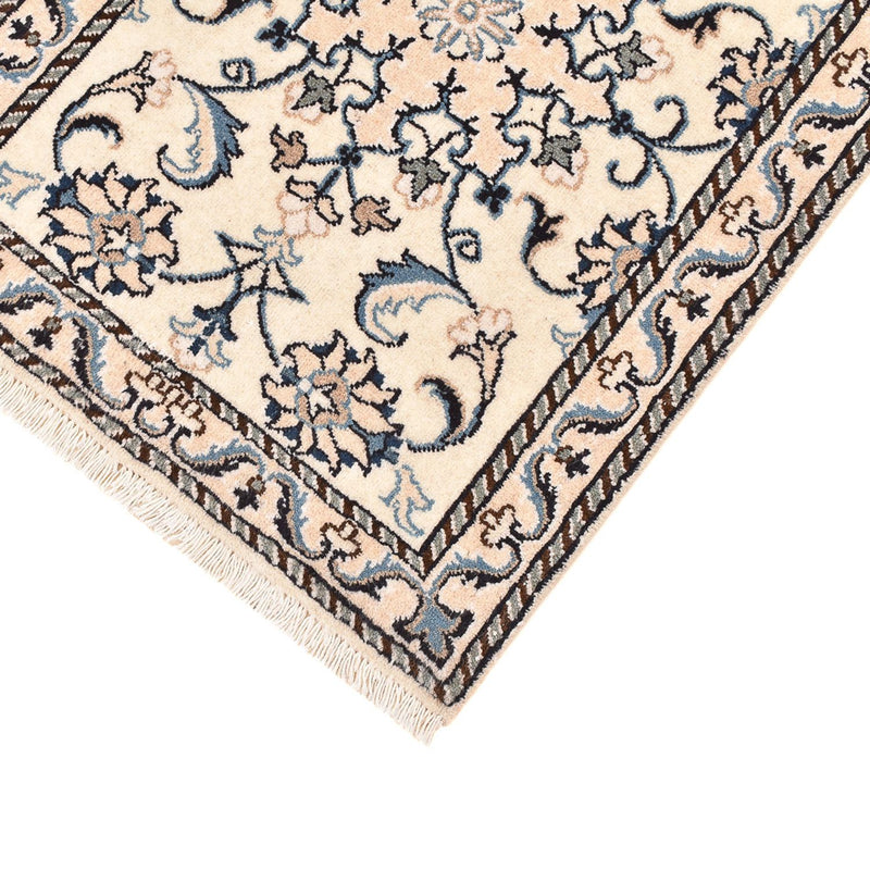 Tapis persan - Nain - 83 x 58 cm - crème
