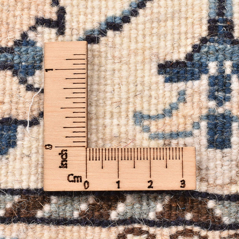 Tapis persan - Nain - 83 x 58 cm - crème
