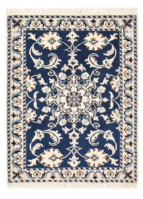 Tapis persan - Nain - 85 x 60 cm - bleu