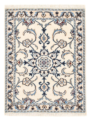 Tapis persan - Nain - 83 x 60 cm - crème