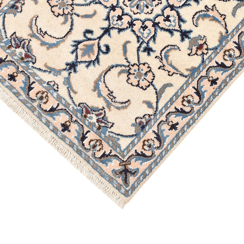 Tapis persan - Nain - 83 x 60 cm - crème