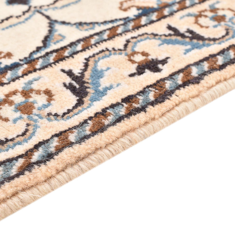 Tapis persan - Nain - 96 x 60 cm - crème