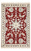 Tapis persan - Nain - 92 x 59 cm - rouge