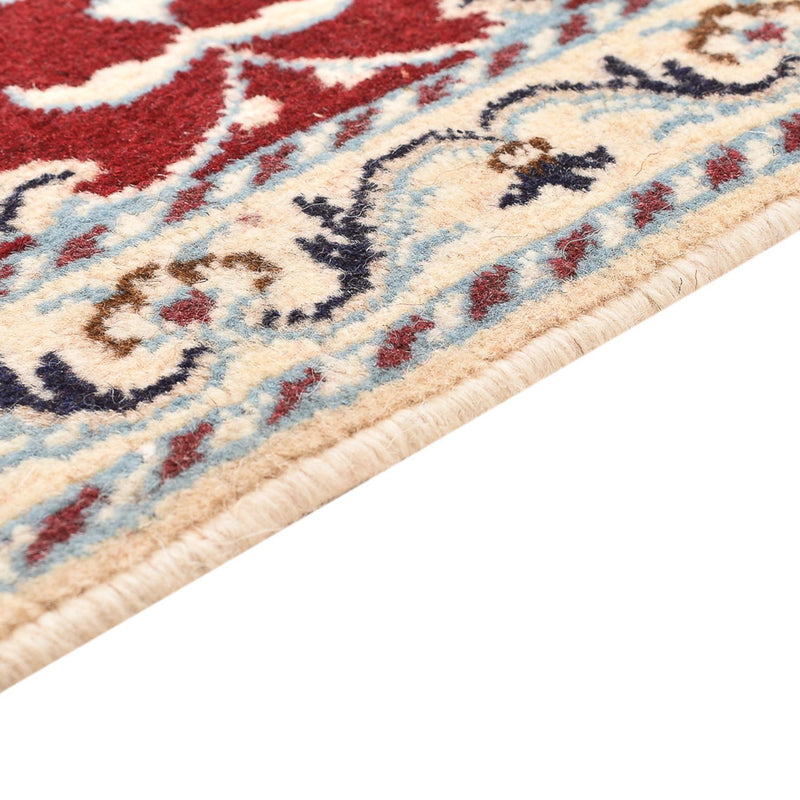 Tapis persan - Nain - 92 x 59 cm - rouge