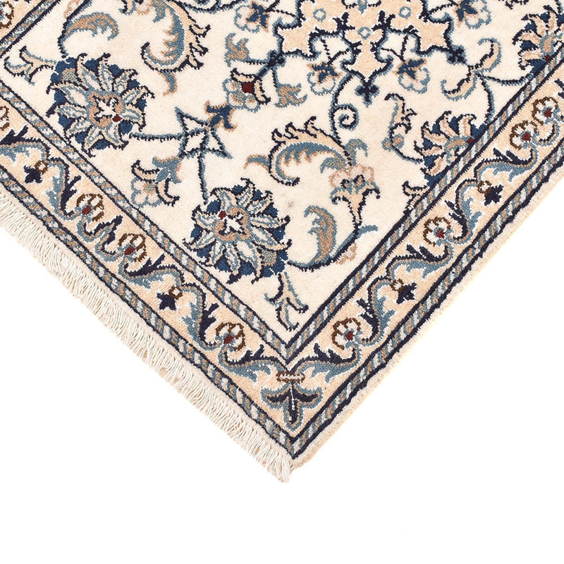 Tapis persan - Nain - 86 x 60 cm - crème