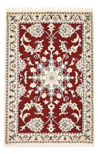 Tapis persan - Nain - 95 x 60 cm - rouge